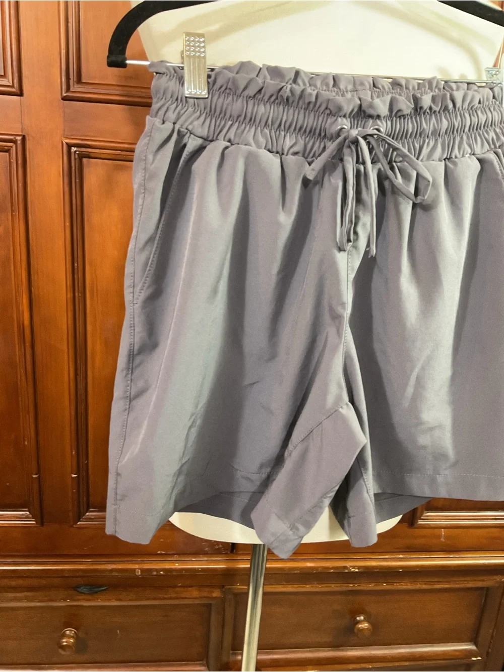 Mondetta Performance Luxury Women’s Shorts Solid Gray Size XS Lknw As Seen Must